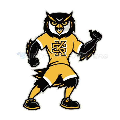 Kennesaw State Owls Logo T-shirts Iron On Transfers N4727 - Click Image to Close
